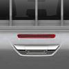 Red Carbon Fiber Inner Rear Tailgate Light Frame Cover For Toyota Hilux 15-21