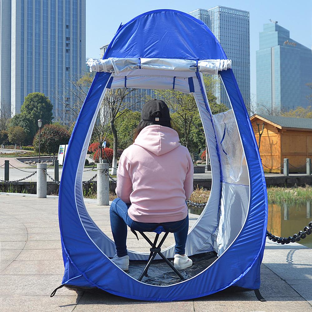 Портативная уличная рыболовная палатка Защита от УФ-лучей Палатка Pop Up Одноместная палатка Автоматическая мгновенная палатка Палатка с защитой от дождя Окна