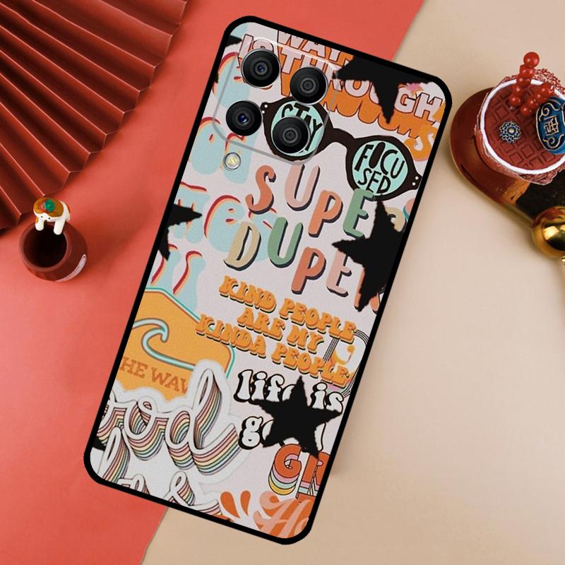 Летний эстетичный коллаж для чехла Samsung Galaxy M31 M32 M52 M16 M11 M21 M13 M33 M35 M53 M55 M15 M14 M34 M54 M12 M06