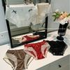 Женские весенне-осенние цветные трусики-слипы с кружевом-бантом, сетчатой вуалью, обертыванием талии и треугольной вставкой на бедрах