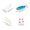 Home Decor Micro Landscape Beach Chair Mini Paddle Sea View Ornaments Boat