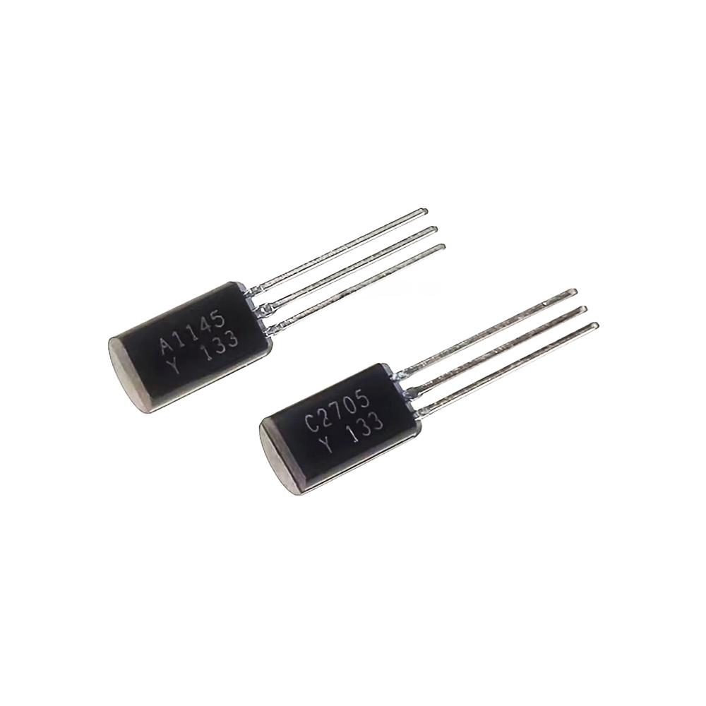 20 пар 2SA1145-Y/2SC2705-Y 2SA1145/2SC2705 A1145/C2705 TO-92L Транзистор 2SA1145 + 2SC2705 A1145 + C2705 ОРИГИНАЛЬНЫЕ ТРАНЗИСТОРЫ TO92 40 ШТ.