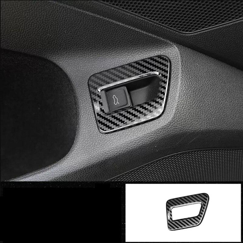 For VW Passat B8 2017-2021 1x Car Styling Stainless Steel Rear Trunk Switch Button Frame Trim Cover Decoration