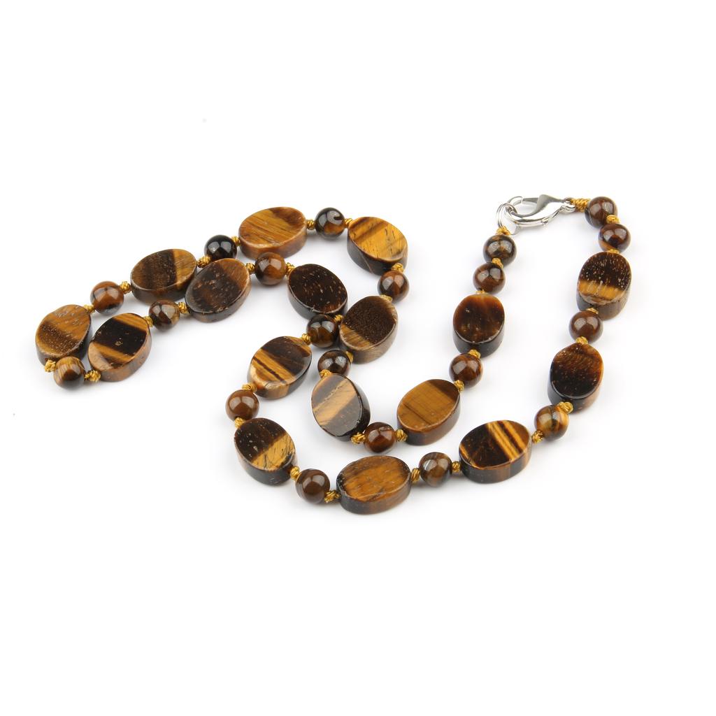 Женские ожерелья из полудрагоценных камней