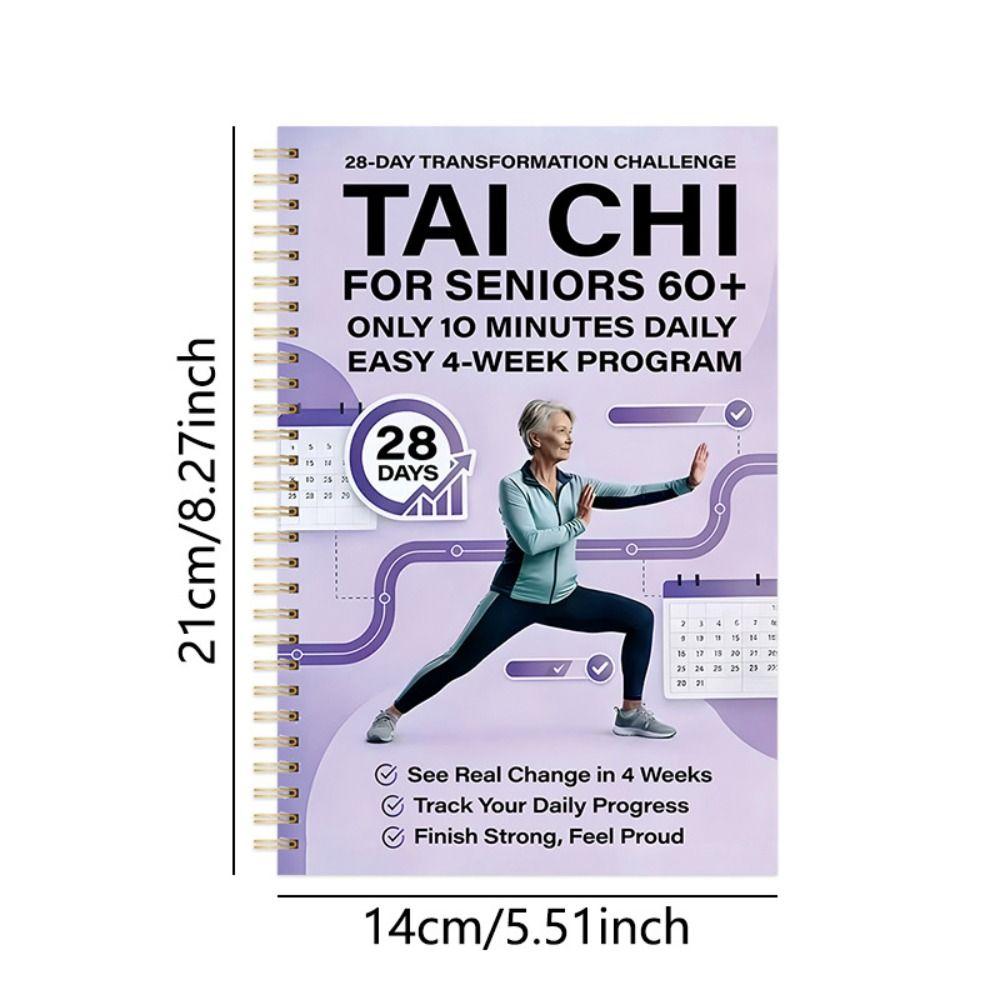 Illustrated Martial Arts Exercise Manual Progressive Planner Journal Daily Practice