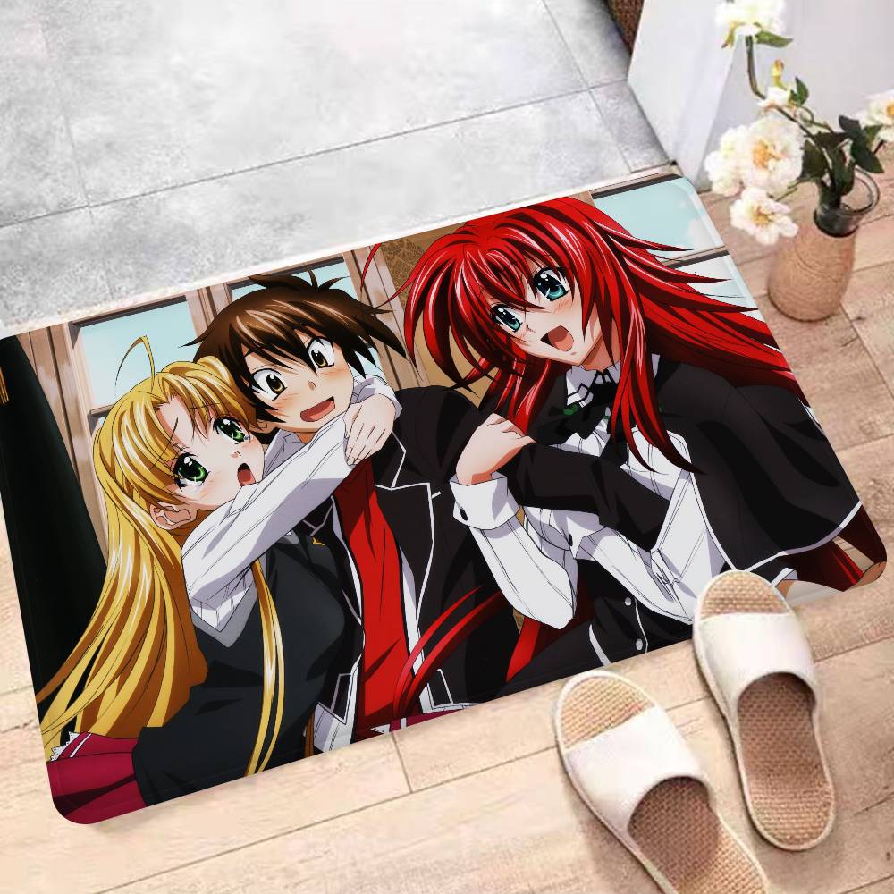 Аниме High School DxD Входной коврик в скандинавском стиле для дома, коврик для ванной-туалета, коврик для декора спальни, отеля