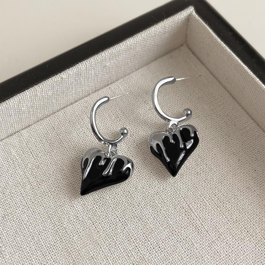 Ретро и модные женские серьги, квадратные серьги-капли масла, элитное чувство, модный темперамент, аксессуары для ушей