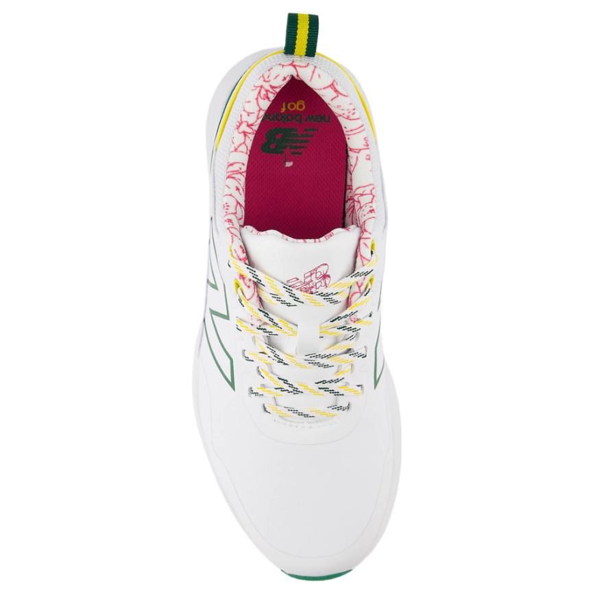 New Balance Brighton V2 Низкие Гольф-Ботинки Унисекс Белый Зеленый MG202WG