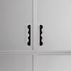 Wave Shape Drawer Pulls Modern Design Furniture Handles Brass Cabinet Handles  Kitchen Wardrobe