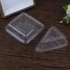 10Pcs Triangle Square Cheesecake Box Pie Holders Cake Boxes Diy Cupcake Slice Container For Bakery Party Wedding