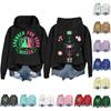 Women's And Men's Unisex Fashion Outfit Sweatsuit  Printed Long Sleeved  Casual Hooded Sweatshirt