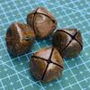 2cm 30pcs Christmas Rusty Jingle Bells Cross Rusted Metal Jingle Bells Vintage Rusted Metal Bells for Christmas and Party