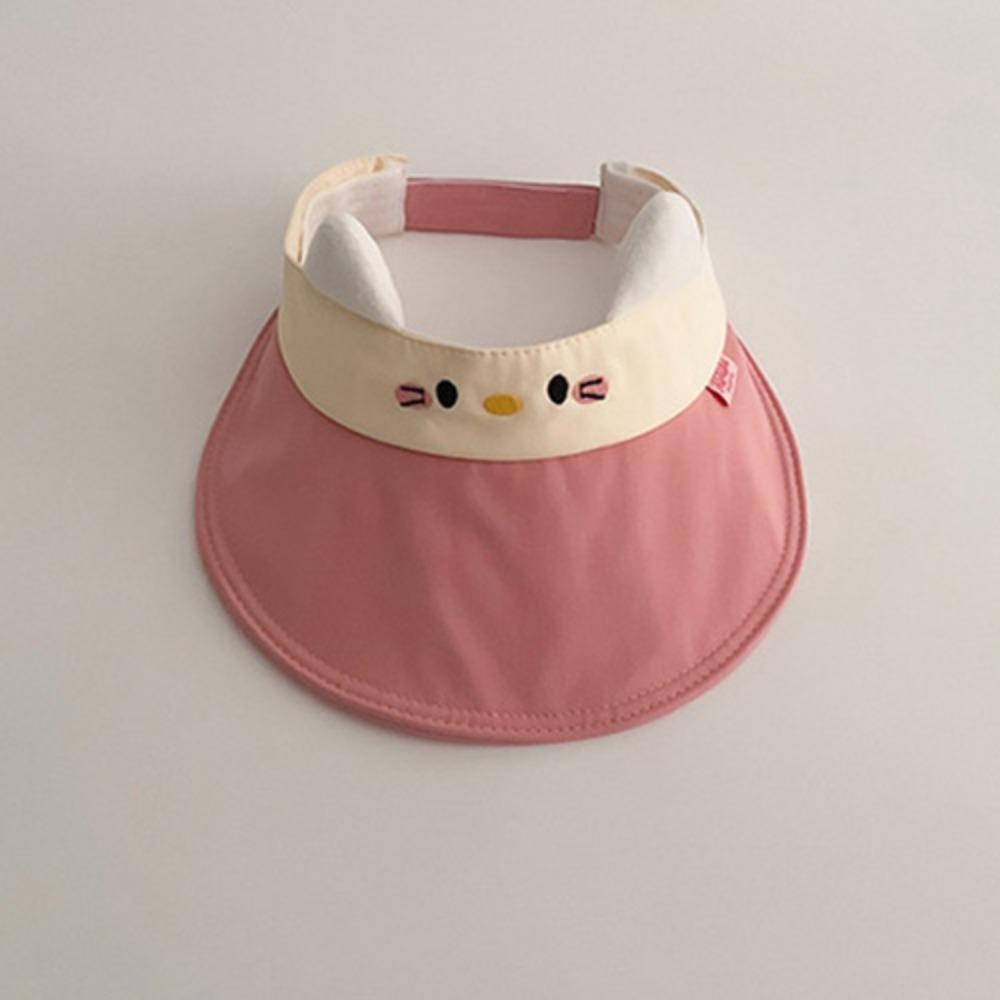 Korean Style Baby Sun Hat Breathable Children Sunshade Hat Comfortable Kids Empty Top Cap Summer