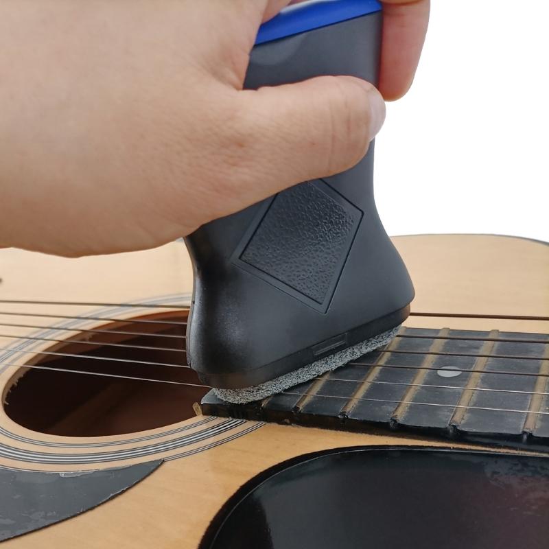 Folk Electric Guitar Fingerboard String Cleaner Maintaining Tool Instrument String Cleaner Guitar Maintenance Care Tools