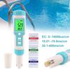 Измеритель pH для аквариумов, 7 в 1: pH/TDS/EC/ORP/соленость/S. G/Temperature Meter C-600 Тестер качества питьевой воды