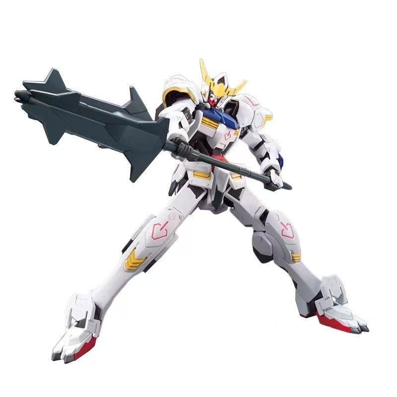 Аниме Фигурки Барбатос HG1/144 Железнокровные сироты Собери Модель Фигурки Действия Меха Игрушка Подарок Украшение Коллекционная