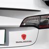 Автомобильная наклейка 2025 Новая 3D Металлическая Накладка-Щит Стиль Автомобильные Наклейки Декоративные Наклейки на Кузов и Багажник Автомобиля Для Tesla Roadster Модель 3 Режим