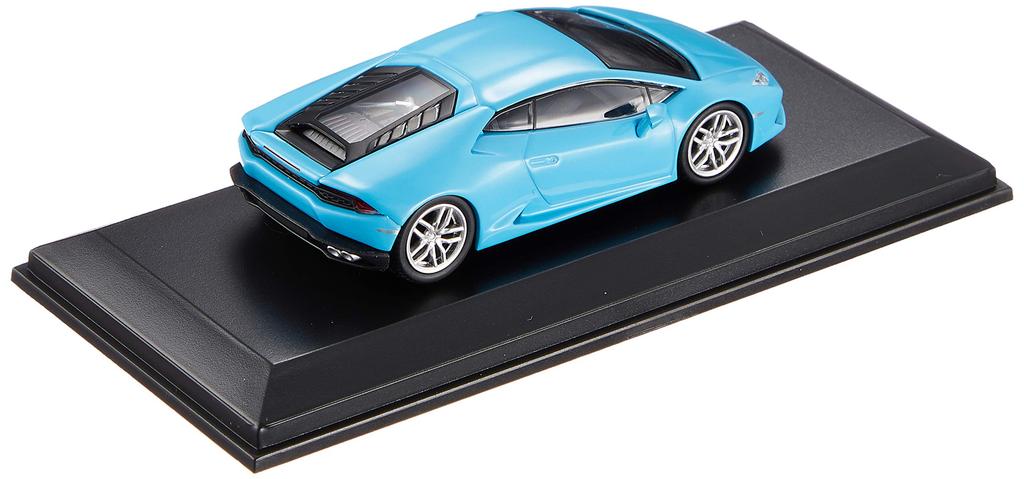 Kyosho Bunka Original Scale Mini Car Series Lamborghini Huracan Blue Finished Product 1/64