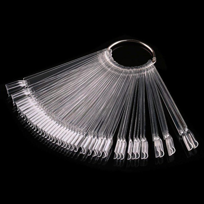 Цветная карта с клеем, художественное колесо, дисплей с вентилятором, цветная пластина для ногтей, цветная карта для ногтей, практический цвет