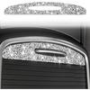 Toworldit Interior Accessories Bling Crystal Rhinestone Steering Wheel Dashboard Decoration Cover Trim Sticker Compatible with Dodge Challenger 2015-