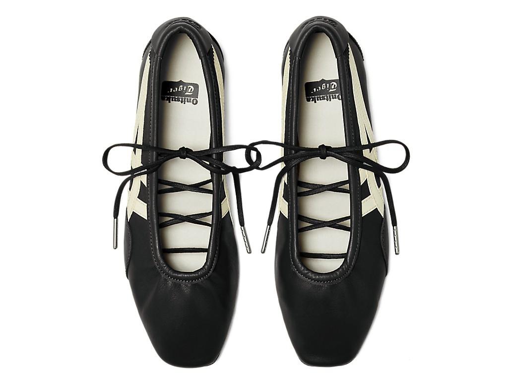 1182A704-001 1182A704-001 Женские кроссовки Onitsuka Tiger Gymnarina Черный/Кремовый (Женский)