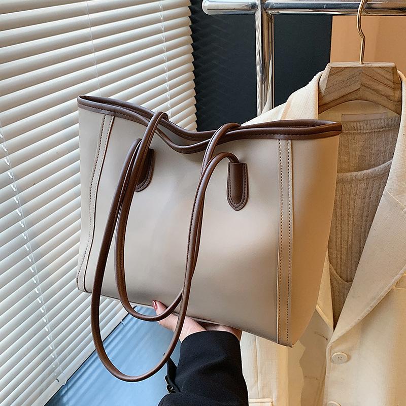 Большая вместительная сумка женская сумка новая модная корейская версия универсальная ретро сумка женская модная сумка на одно плечо для поездок на работу женская