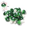 10-20Pcs 16x12mm Liuli Silica Lampwork Mushroom Beads Colourful Loose Glass Beads For Needlework DIY Jewelry Making Accessories