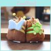 Capybara Short Plush Keychain Magnetic Pair Bag Accessory Cute Teens Present