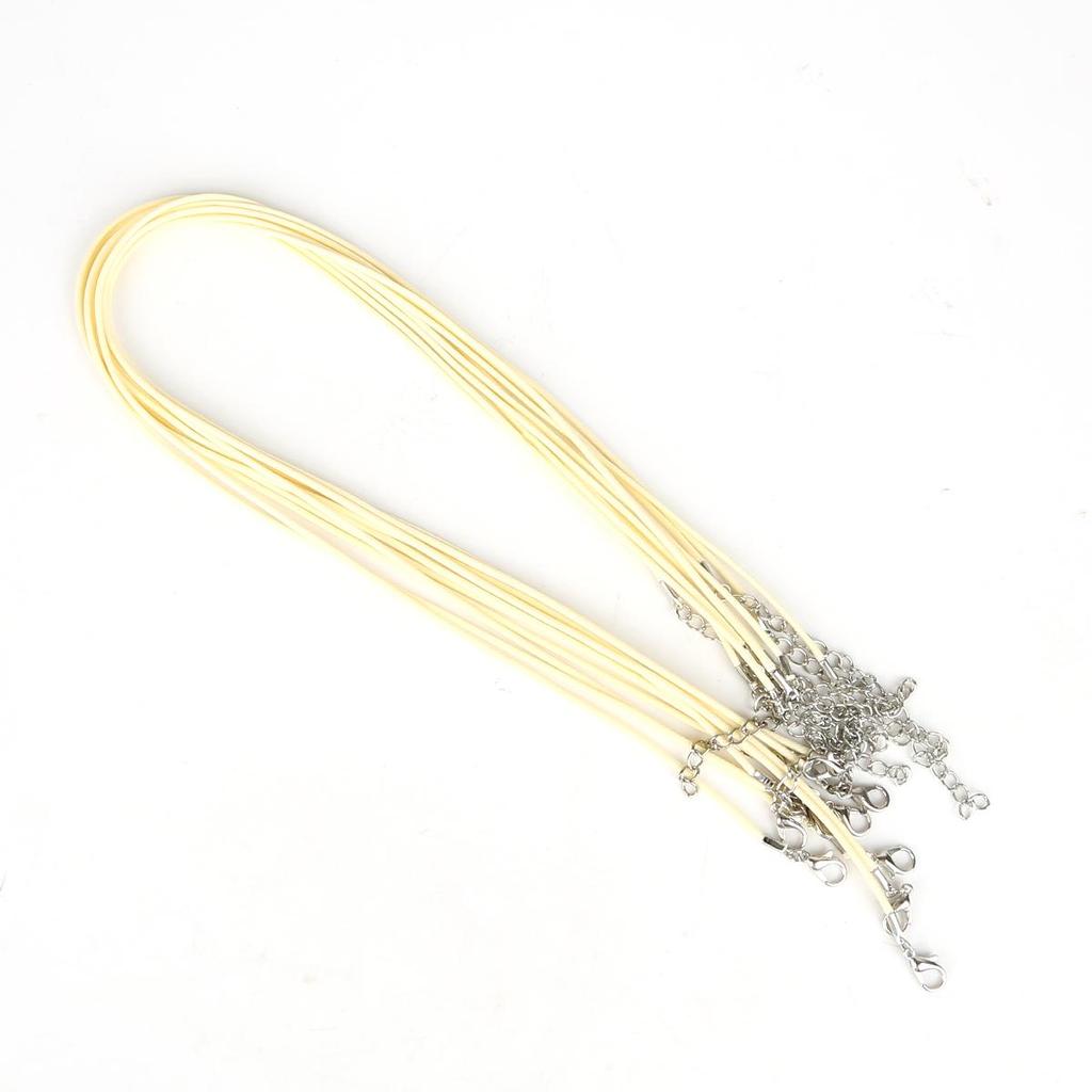 Кожаный шнур из искусственной кожи, веревка-омар для ожерелья и подвески «сделай сам», подвески ручной работы, фурнитура