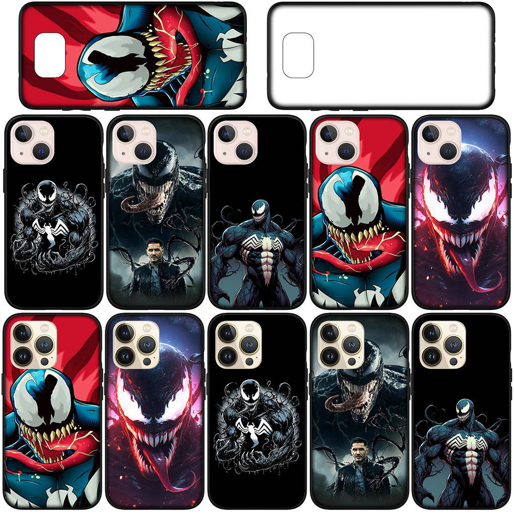 Чехол для iPhone 15 14 Xiaomi Redmi Note 13 12 11 Pro Max X 8 7 9 XR Samsung Galaxy S24 S23 A05 OPPO A15 Huawei Venom Super Hero Comics чехол для телефона