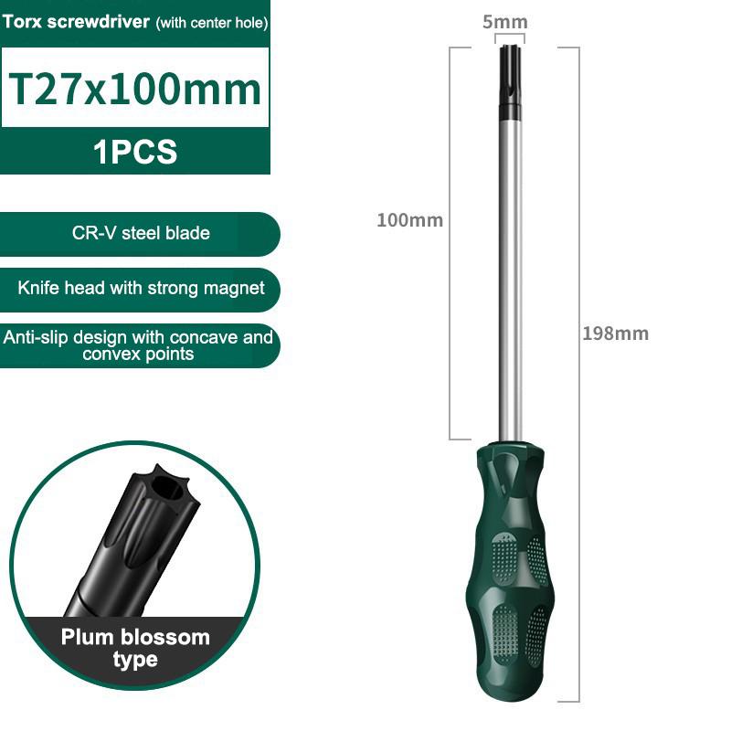 Магнитная отвертка Torx Ручные инструменты Безопасная отвертка Torx Защищенная от вскрытия Для ремонта электроники и DIY