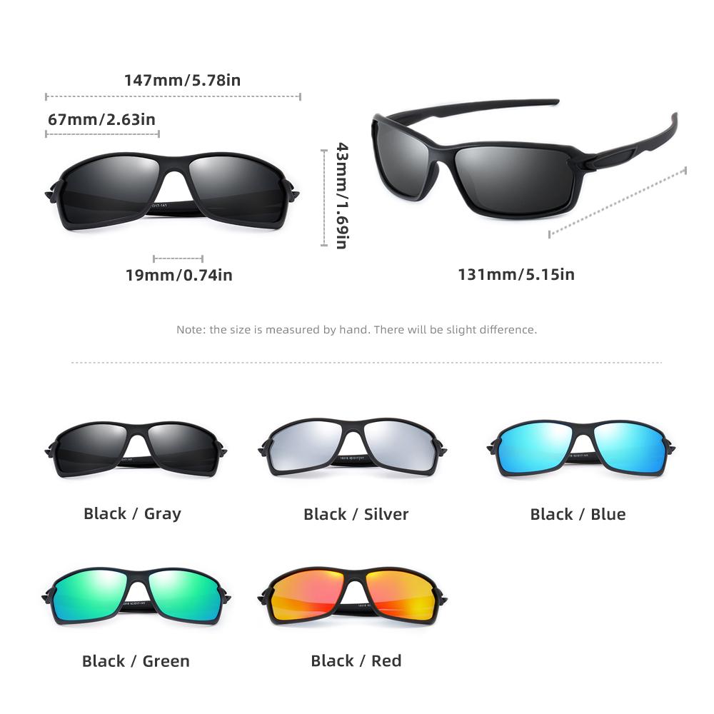 SPEEDHYUN Новые солнцезащитные очки для велоспорта для мужчин и женщин, прямоугольные поляризованные спортивные очки с защитой от ультрафиолета UV400, повседневные очки для вождения, альпинизма