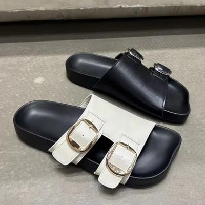 Модные женские балетки, тапочки, модная повседневная обувь, удобная обувь для ходьбы, дизайнерские женские сандалии 2025, летние шлепанцы, пляжная женская обувь