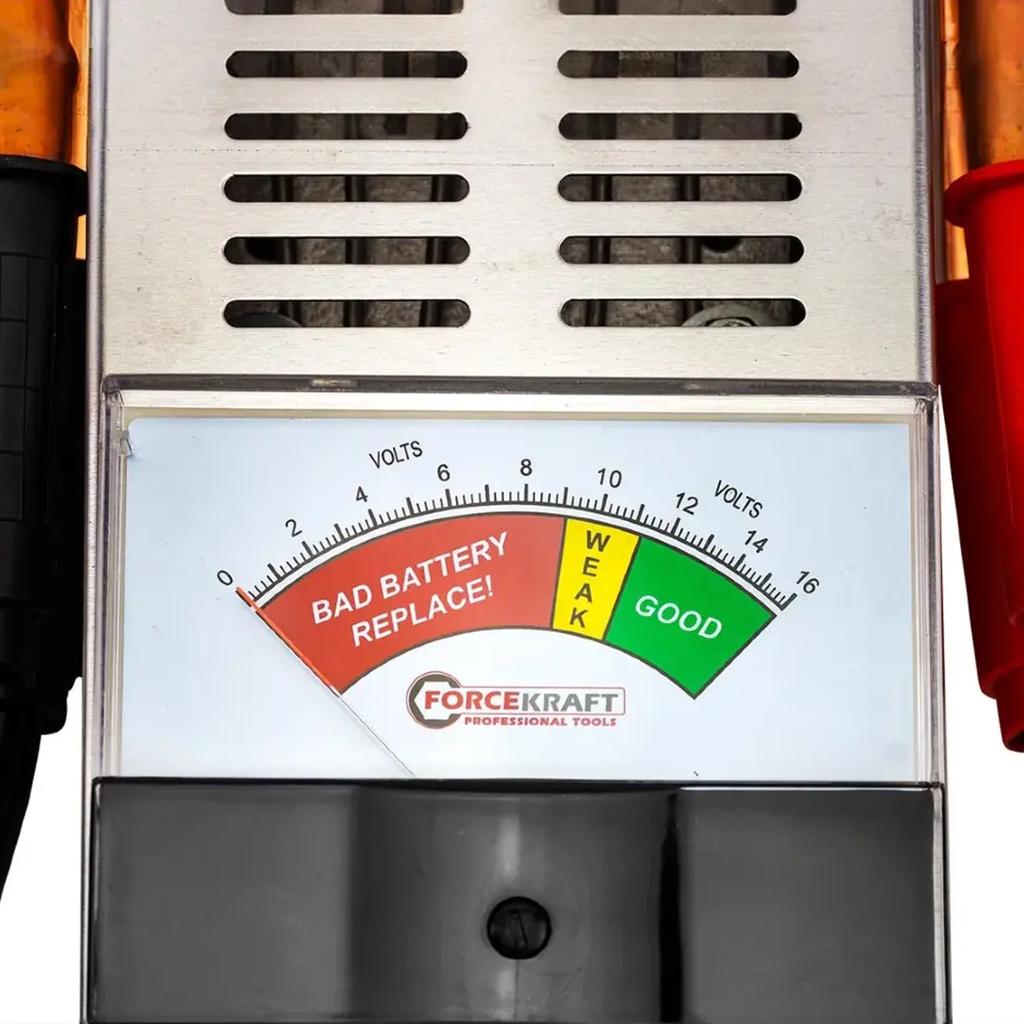 Forcekraft 12V battery charge status tester