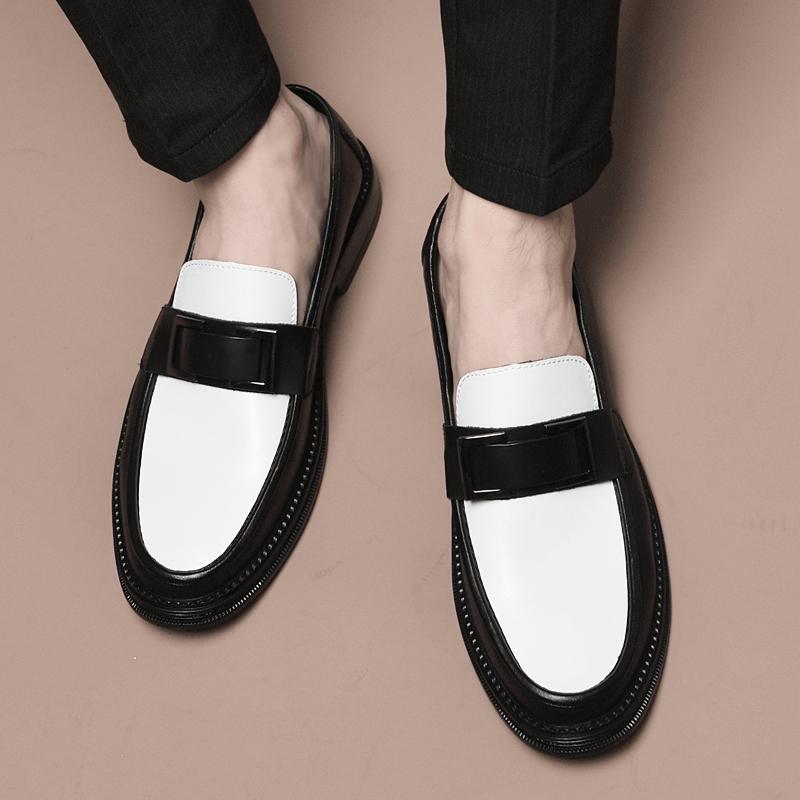 Модные высококачественные классические мужские туфли для свадьбы из натуральной кожи, стильные мужские туфли для парикмахеров 2024 года, универсальные винтажные мужские повседневные туфли