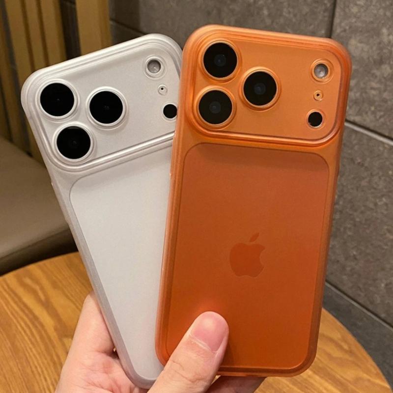 Прозрачный чехол для iPhone 17 Pro 16 15 14 13 12 Pro Max Air Покрытие Рамка Защита Линзы Пленка Противоударный Жесткий Прозрачный Чехол