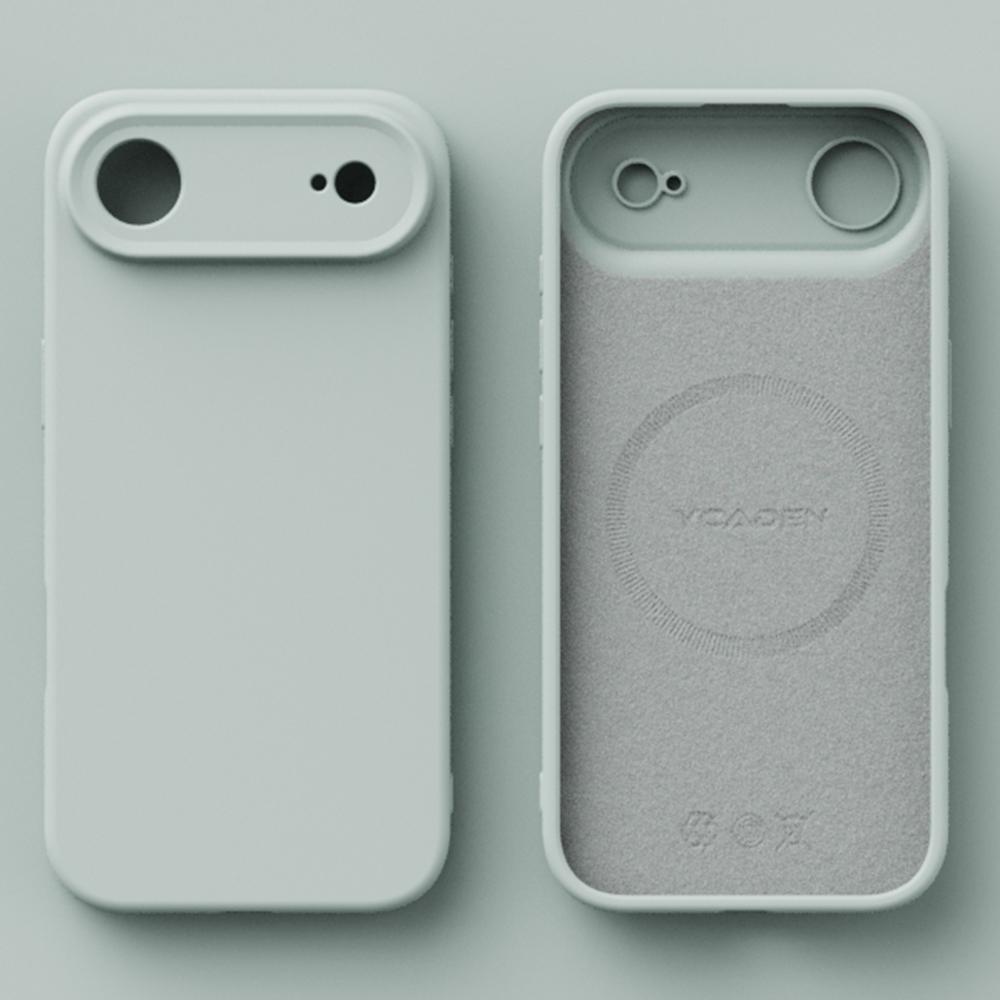 YCADEN Чехол Air для iPhone Совместимый с MagSafe Точные вырезы Задняя крышка телефона из ТПУ