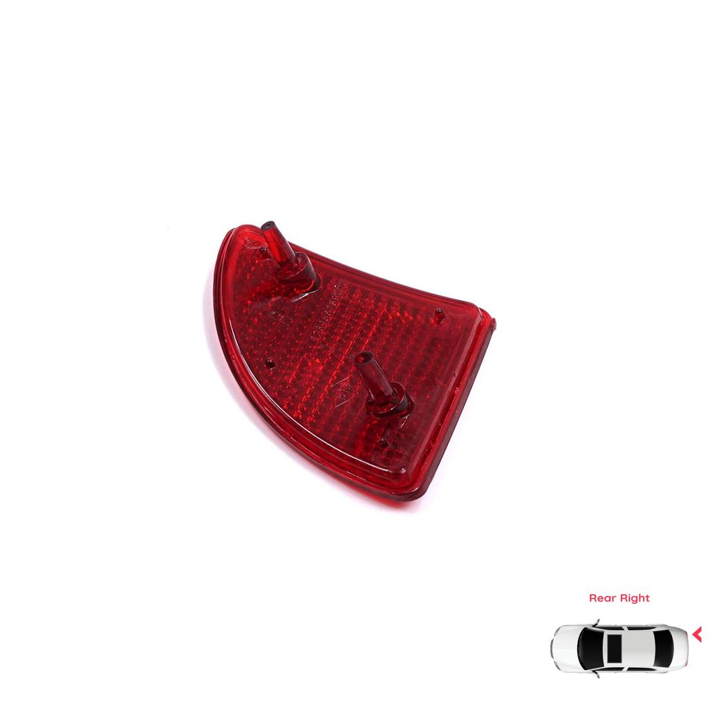 BSP1236-2 Rear Right Side Bumper Reflex Reflector for Renault Kangoo MK1 Express Nissan Kubistar X76 Dacia Logan MK1 KS MCV Van 2004-2008 7700308719