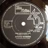 7inch Record STEVIE WONDER - For Once In My Life / I Was Made To TMG989 Tamla Motown 1985 UK Soul/Funk Used