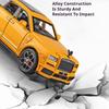 1/36 Rolls Royce Cullinan Simulation Toy Car Model Alloy Diecast with Sound and Light Pull Back Toy Vehicle Models for Boy Gifts