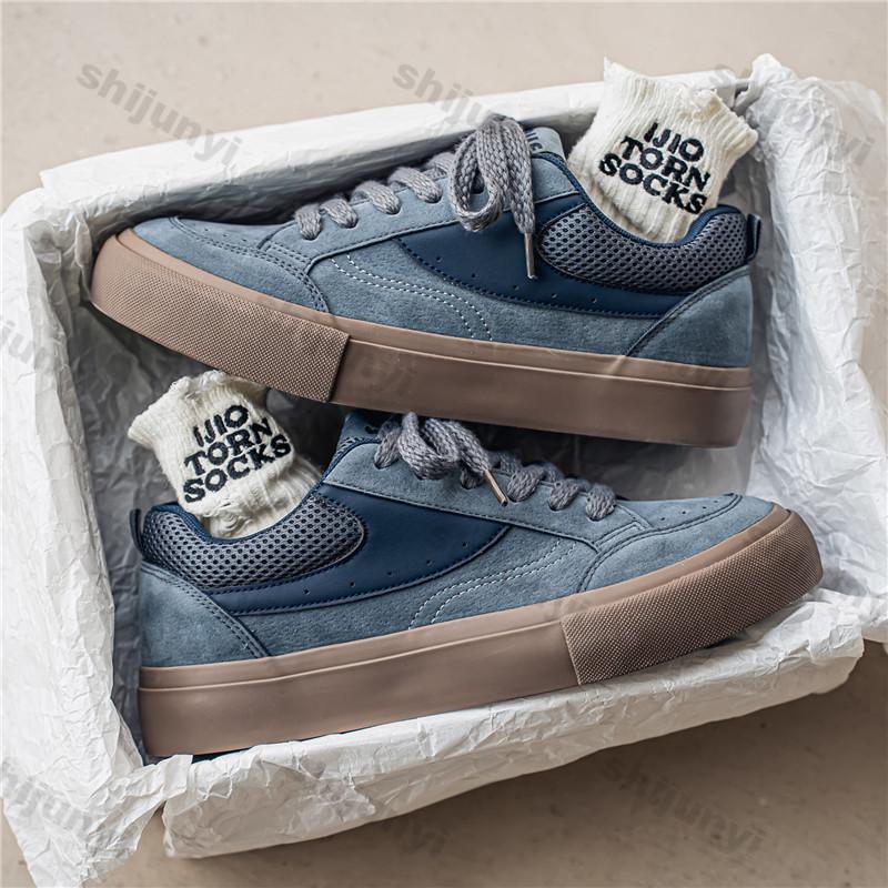 Fashion 2025 Autumn Men's Retro Fashion Versatile Low Top Casual Sports Shoes Mesh Breathable Comfortable Niche Design Platform sneakers