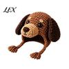 Winter Hat DIY Project Animal Hood Crochet Kit, Earflap Craft Supplies for Adults Cute Crafting Teens, Handmade Gift Yarn Crafts