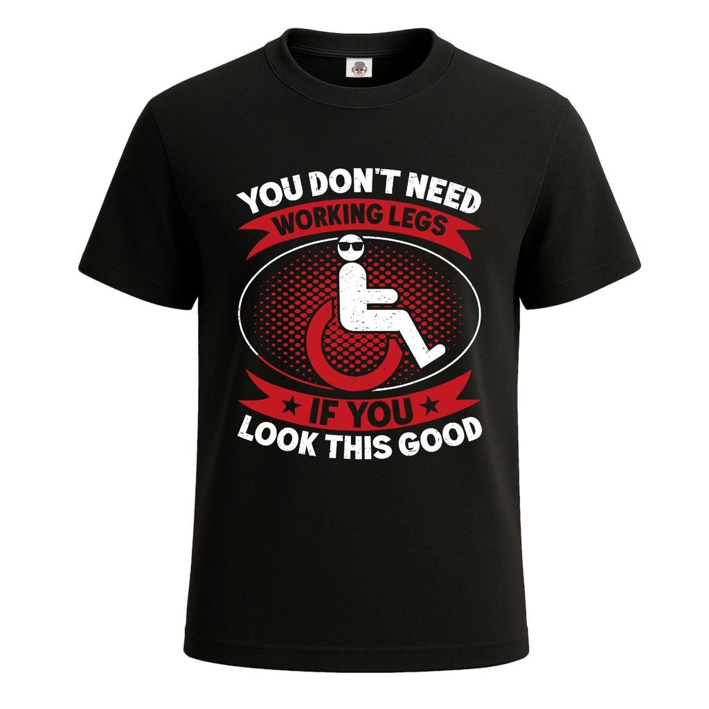 You dont need awesome on wheel design graphic mens tshirt novelty gift tee top