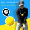 Rotation Training Golf Head Balance Trainer Adjustable Length Golf Swing Trainer  Training Aid