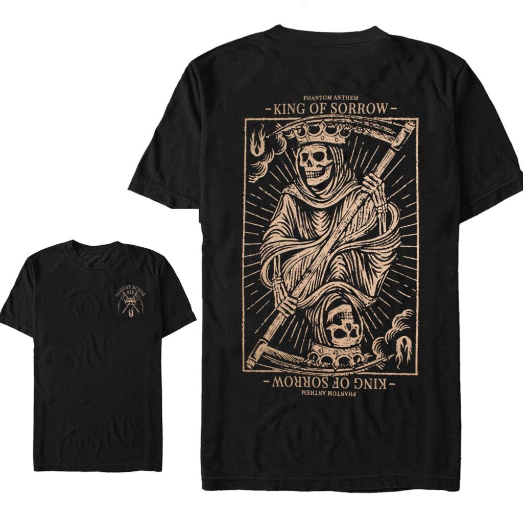 New August Burns Red Cotton Band Shirt Unisex Summer Short Sleeve Fashion Brand Tee Luxury Casual Vintage