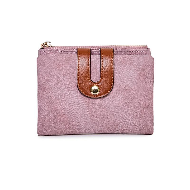 IELGY Women's Korean Style Short Wallet Simple Fashion All Match