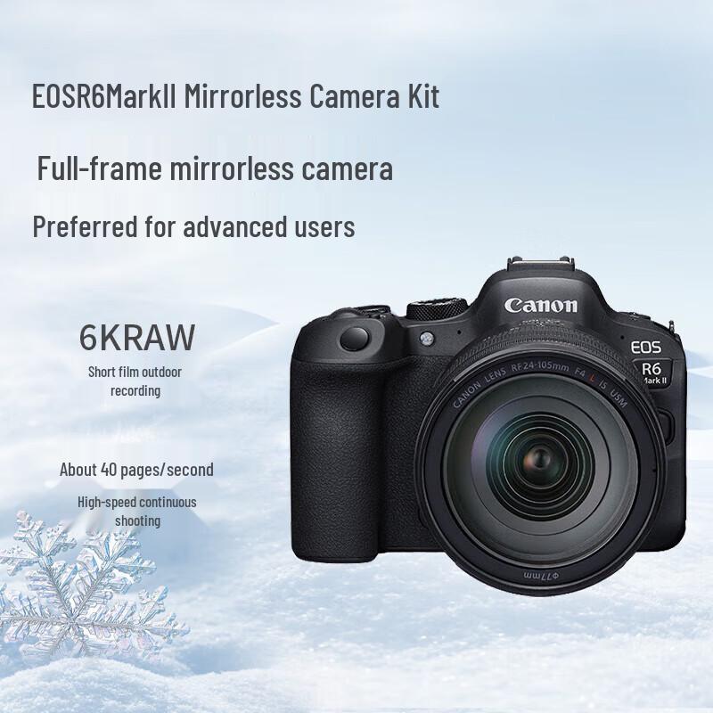 Canon EOS R6 Mark II Full-Frame Mirrorless Camera (CN version)