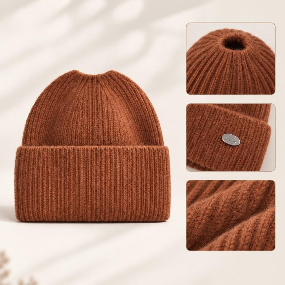 Ear Protection High Ponytail Beanie Hat Keep warm Winter Hat Fashion Skull Cap Women And Girls