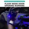 1/2 PCs Car Door Lights LED Welcome Light Magnetic Control USB Charging Auto Open Door Safe Anti-collision Emergency Signal Lamp