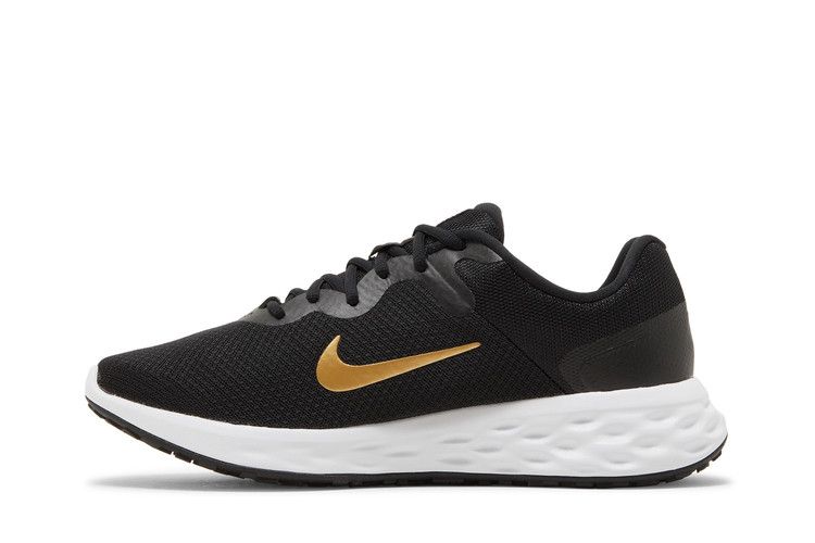 Men's Sneakers Nike Revolution 6 'Black Metallic Gold'